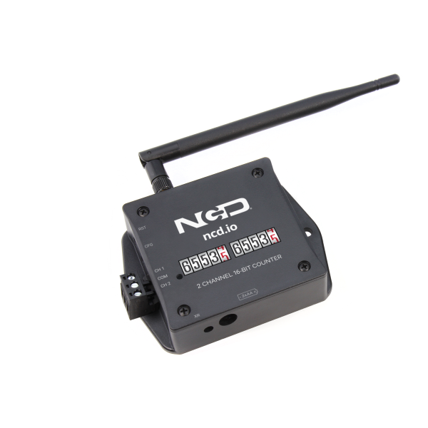 NCD PR52-3C IoT 장거리 무선 2 채널 카운터 송신기