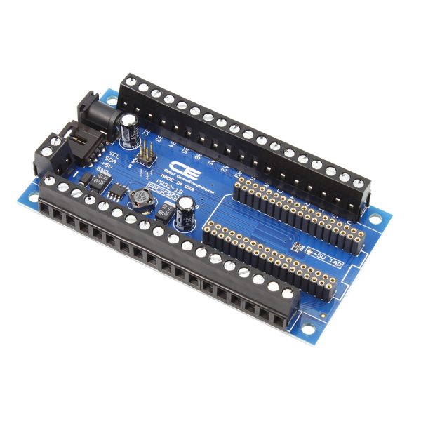 NCD PR35-20 나사 단자 및 2Amp 전원 공급 장치가있는 입자 전자 I2C 차폐