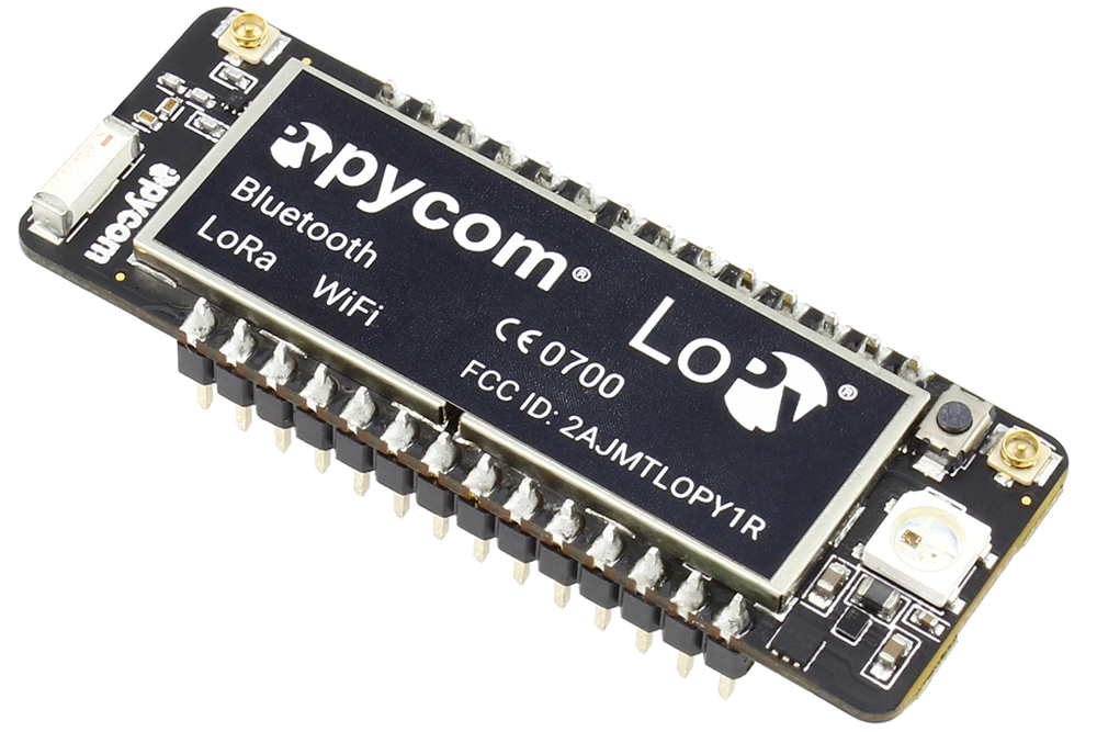 NCD LoRa WiFi 및 Bluetooth가 통합 된 LoPy IoT 통신 모듈
