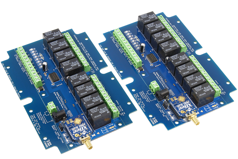 NCD MirXR8x_KIT 무선 접점 폐쇄 송신기 수신기 8 채널 SPDT 릴레이 양방향
