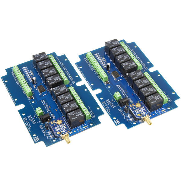 NCD MirXR8x_KIT 무선 접점 폐쇄 송신기 수신기 8 채널 SPDT 릴레이 양방향