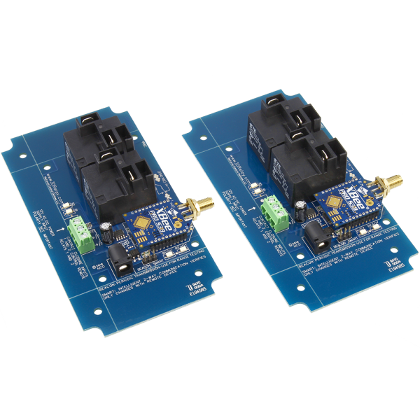 NCD MirXR2x0_KIT 무선 접점 폐쇄 송신기 수신기 2- 채널 고전력 릴레이 2-Way