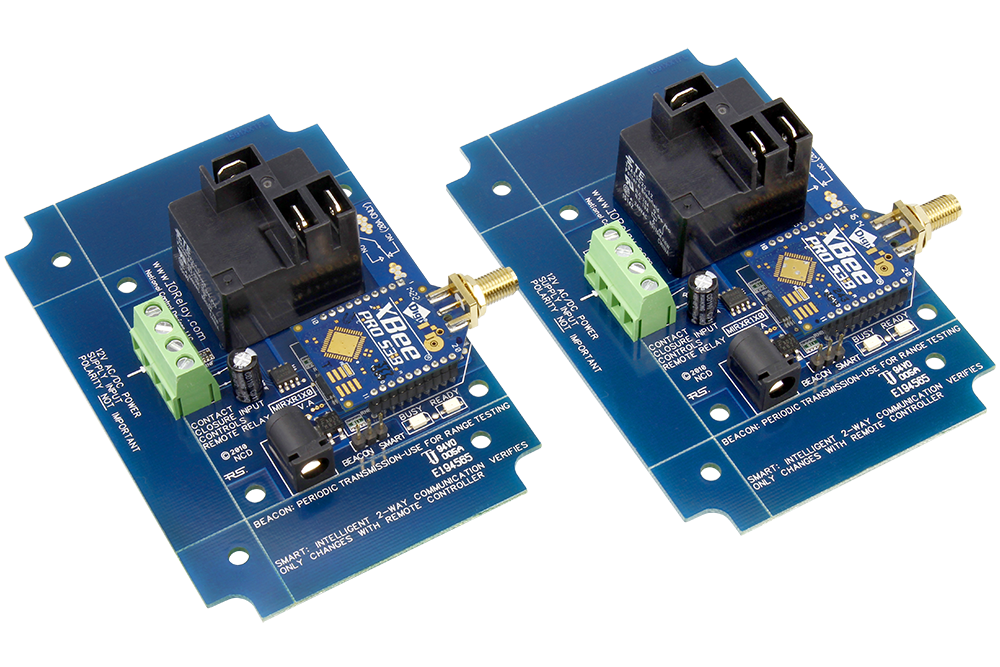 NCD MirXR1x0_KIT 무선 접점 폐쇄 송신기 수신기 1- 채널 고전력 릴레이 2-Way