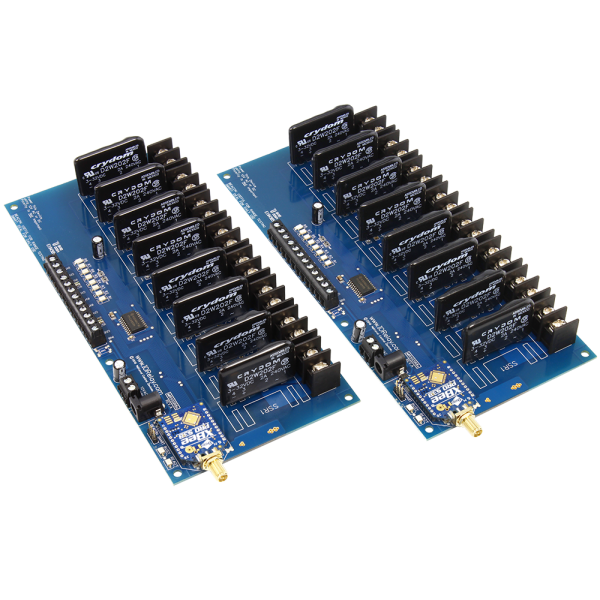 NCD MirXSSR8x_KIT 무선 접점 폐쇄 송신기 수신기 8 채널 솔리드 스테이트 양방향