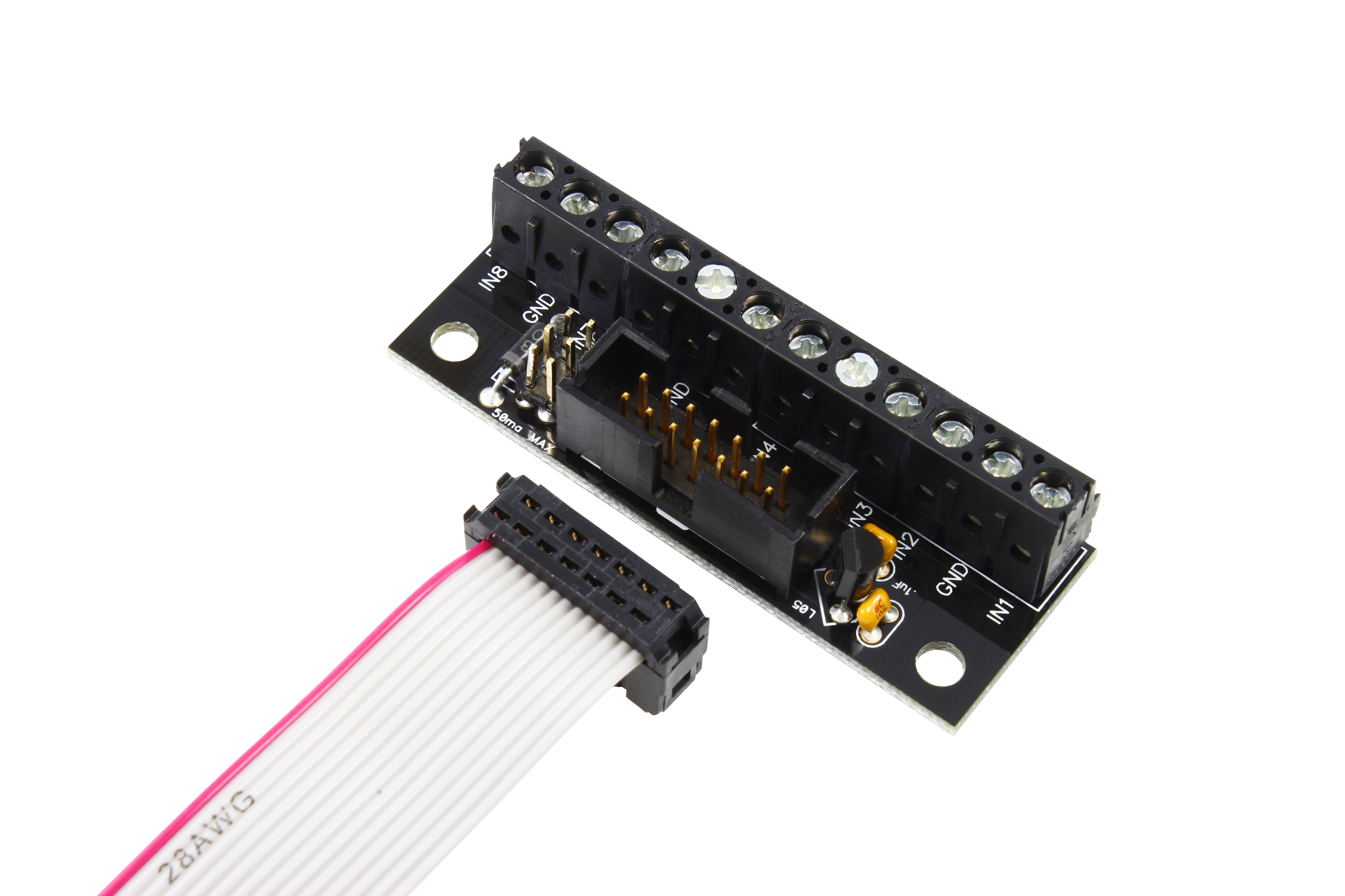 NCD ADBO Fusion 시리즈 컨트롤러 용 ADC GPIO 브레이크 아웃 보드
