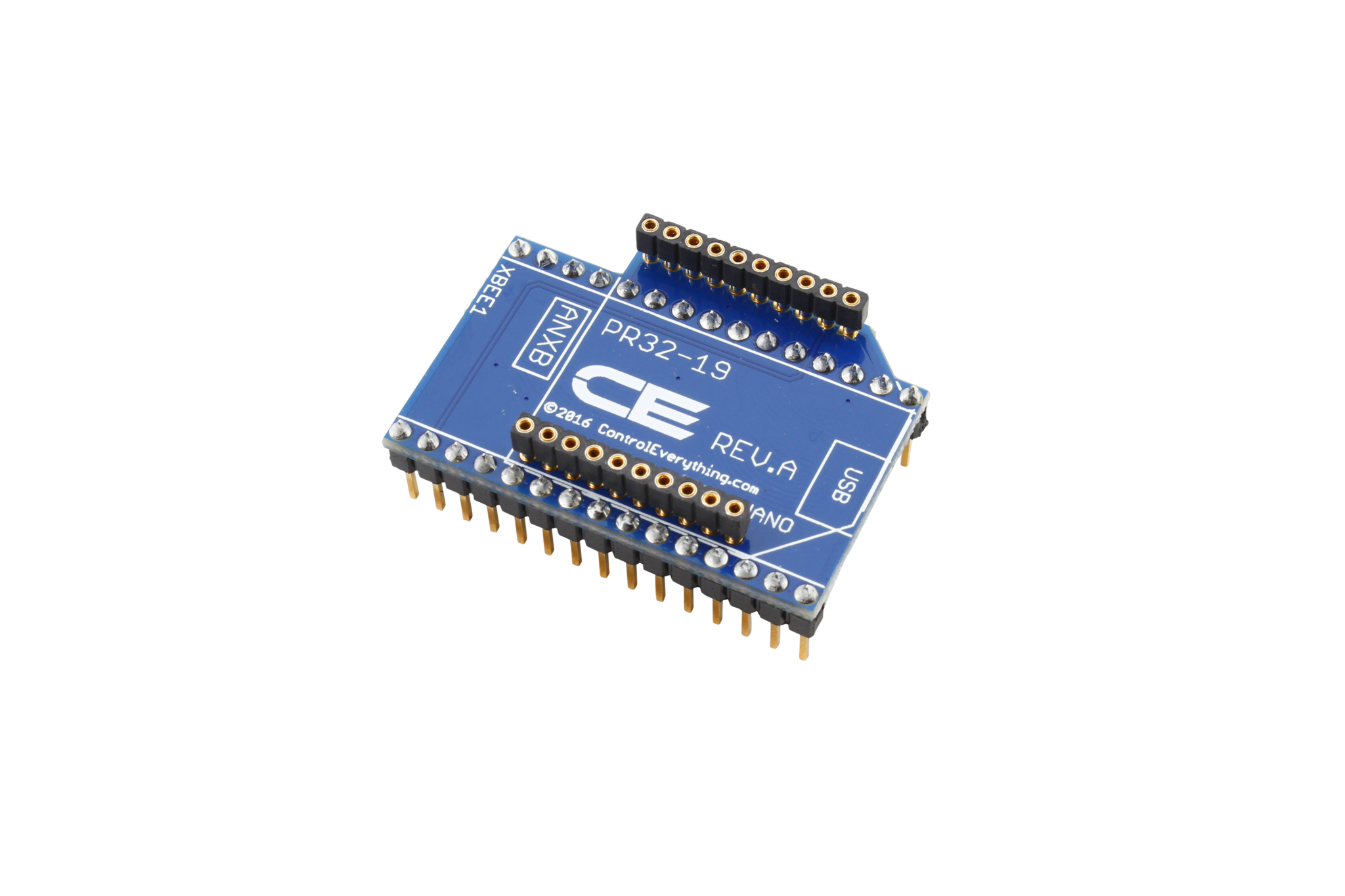 NCD PR32-19 Arduino Nano 용 통신 오버레이 실드 어댑터