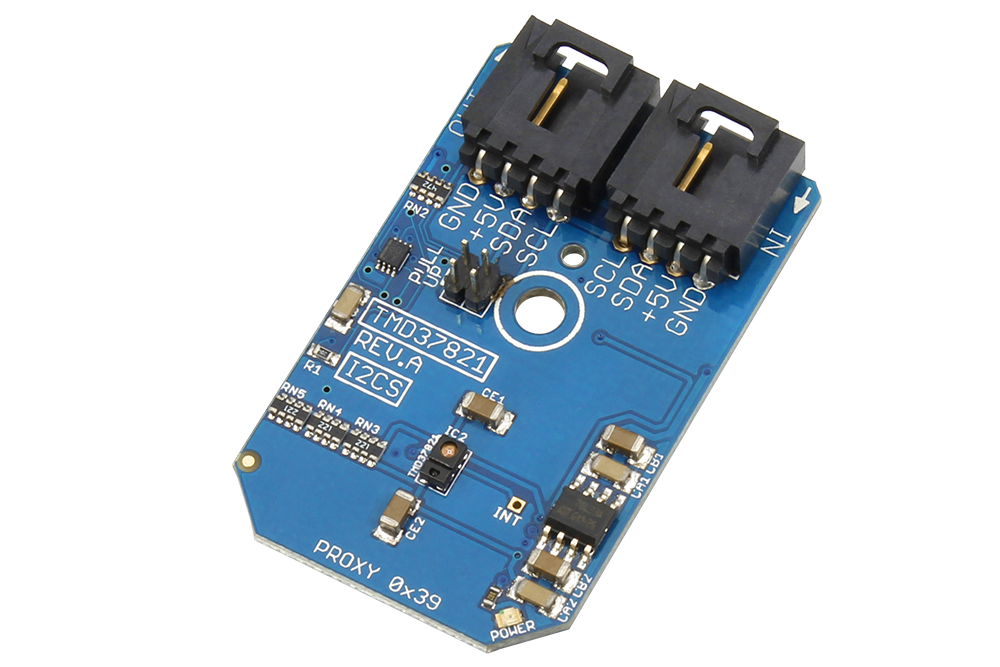 NCD 근접 감지 I2C 미니 모듈이있는 TMD37821 컬러 광-디지털 컨버터