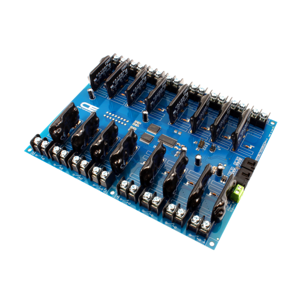 NCD I2C 인터페이스가있는 16 채널 솔리드 스테이트 릴레이 컨트롤러