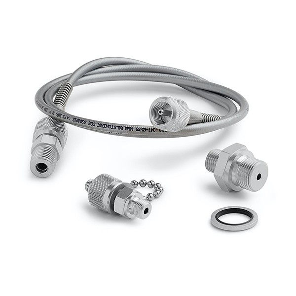 Ralston XTHA-KIT10 10,000psi 유압 펌프용 BSPP 퀵테스트 XT 커넥터 키트