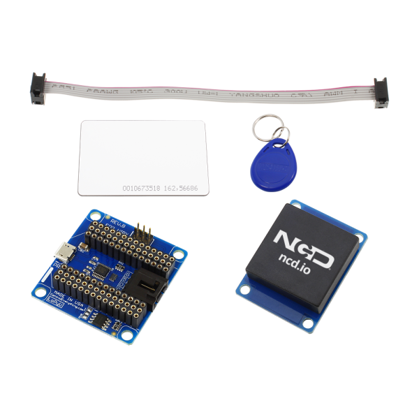 NCD PR34-8 WiPy2 및 LoPy 용 USB 인터페이스가있는 RFID 수신기 및 I2C 어댑터