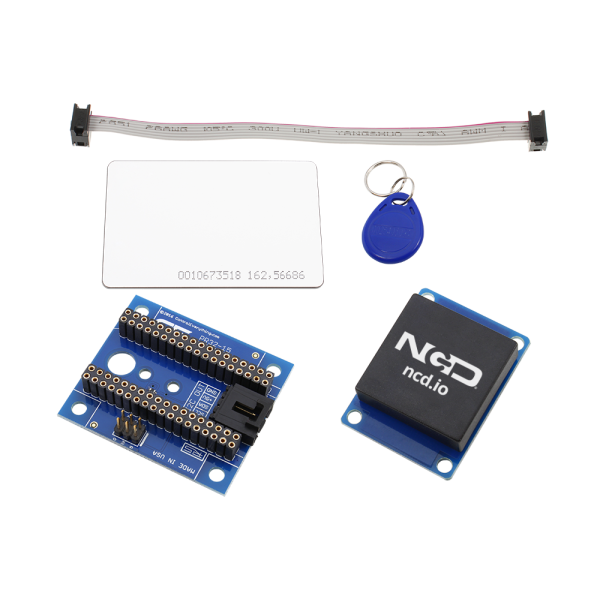 NCD PR32-15 입자 전자 또는 광자 용 RFID가있는 RFID 수신기 및 I2C 어댑터