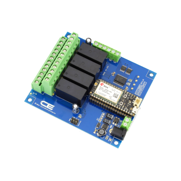 NCD 4 채널 DPDT 신호 릴레이 실드 + 4 GPIO (IoT 인터페이스 포함)