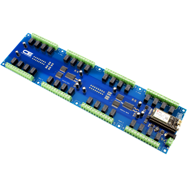 NCD 32 채널 1Amp SPDT 신호 릴레이 실드 (IoT 인터페이스 포함)