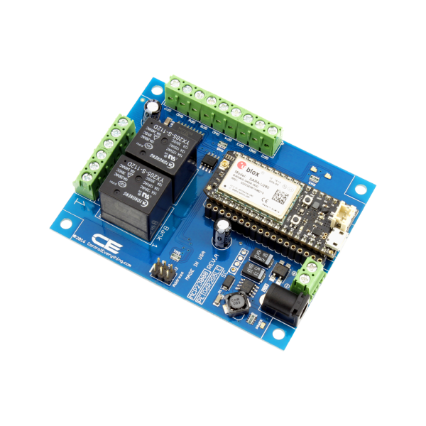 NCD 2 채널 범용 SPDT 릴레이 실드 + IoT 인터페이스가있는 GPIO 6 개