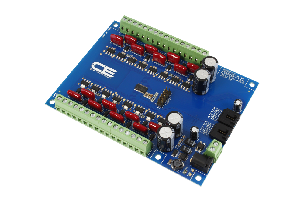 NCD PR20-10 PCA9685 I2C 인터페이스가있는 16 채널 8W 12V FET 드라이버 비례 밸브 컨트롤러