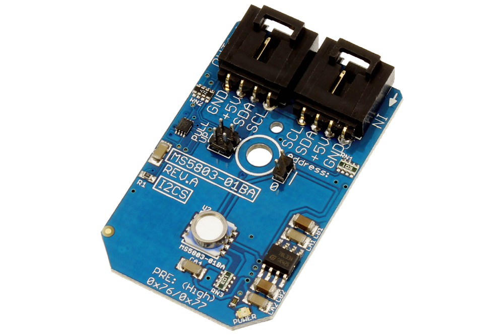 NCD PR6-38 24 비트 아날로그-디지털 컨버터 I2C 미니 모듈이있는 MS5803-01BA 가변 계