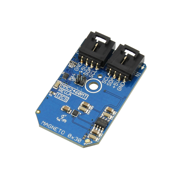 NCD PR5-4 MMC2460MT ± 6 Gauss 저잡음 2 축 자기 센서 I2C 미니 모듈