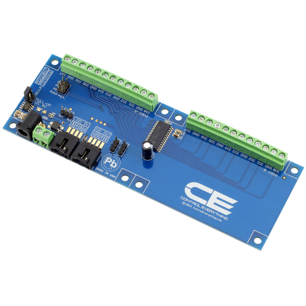 NCD MCP23017 I2C 인터페이스가있는 16 채널 GPIO 디지털 입력 출력
