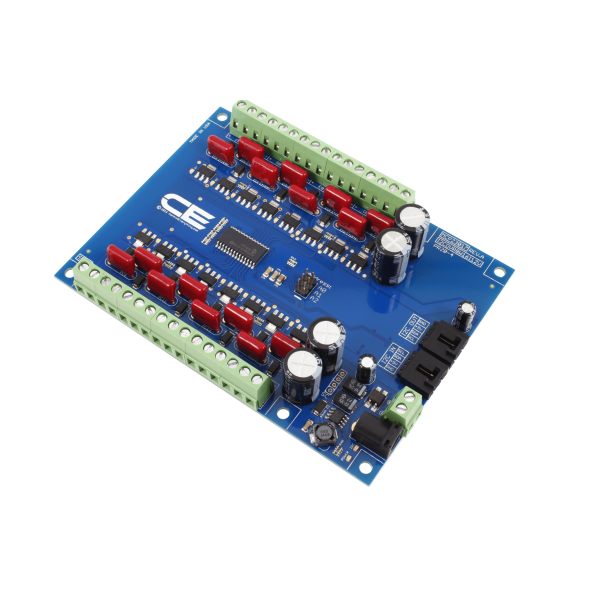 NCD MCP23017 I2C 인터페이스가있는 16 채널 8W 12V FET 솔레노이드 드라이버 밸브 컨트롤러