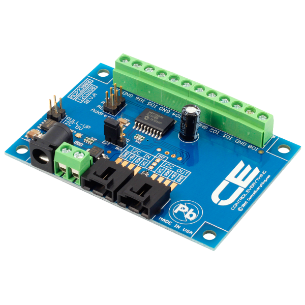 NCD PR2-8 MCP23008 I2C 인터페이스가있는 8 채널 디지털 입력 출력