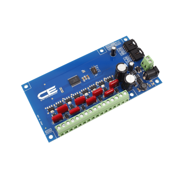 NCD PR21-4 MCP23008 I2C 인터페이스가있는 8 채널 8W 12V FET 솔레노이드 드라이버 밸브 컨트롤러