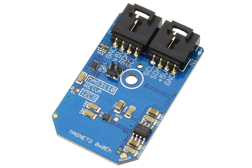 NCD PR4-11 MAG3110 3 축 디지털 자력계 전자 나침반 I2C 미니 모듈