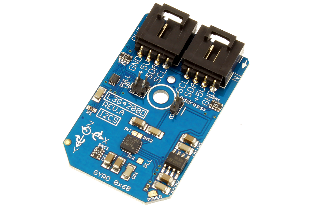 NCD PR7-16 L3G4200D MEMS 모션 센서 초 안정 3 축 자이로 스코프 I2C 미니 모듈
