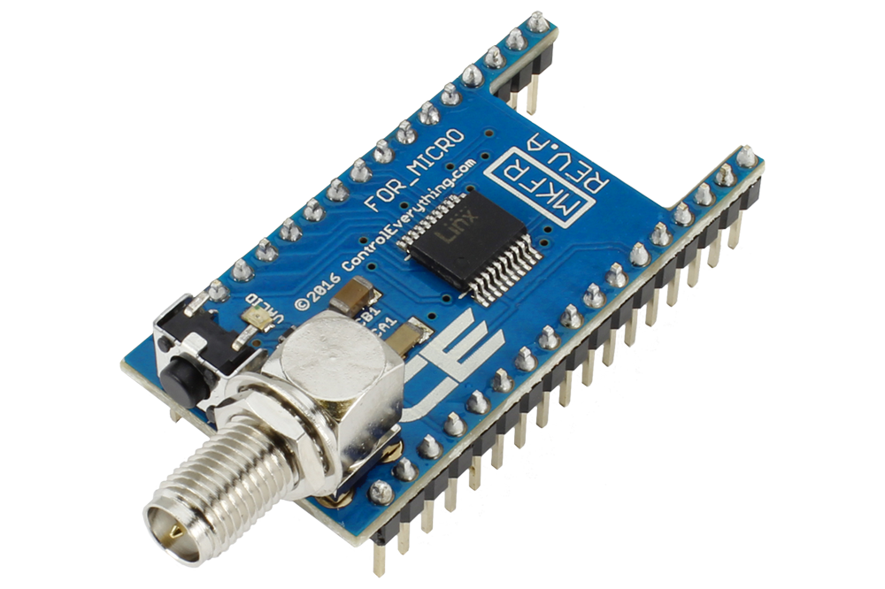 NCD PR14-5 Arduino Micro 용 Key Fob 수신기 오버레이 실드