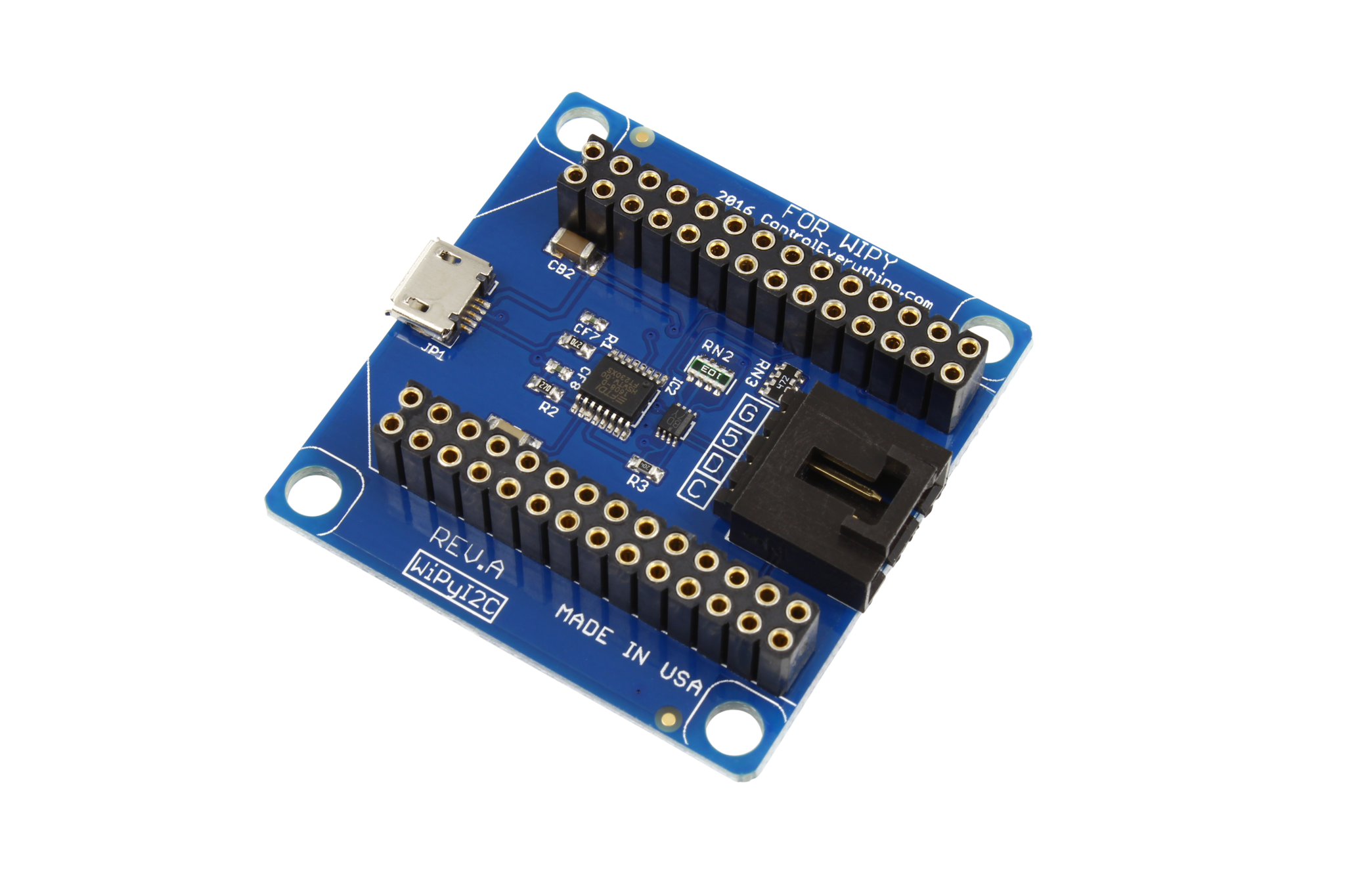 NCD PR34-1 USB 포트가있는 WiPy 용 I2C Shield