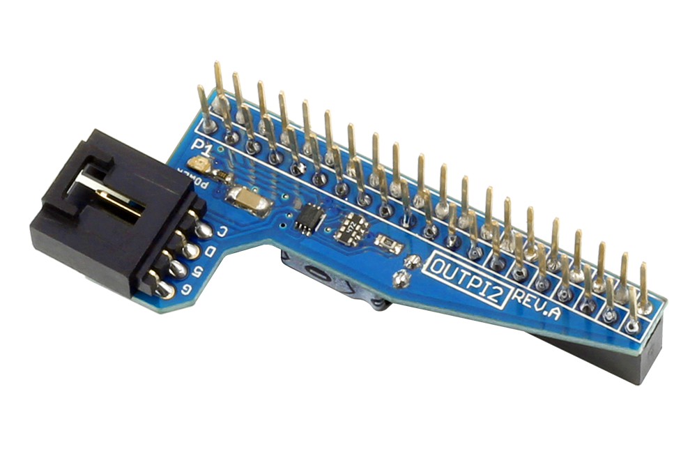 NCD PR2-2 Raspberry Pi 4, Pi 3 및 Pi 2 용 I2C 실드 (외향 I2C 포트 포함)