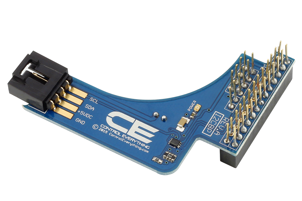NCD PR2C-15 외부를 향한 I2C 포트가있는 바나나 파 이용 I2C 실드가 HDMI 포트를 통해 종단 됨