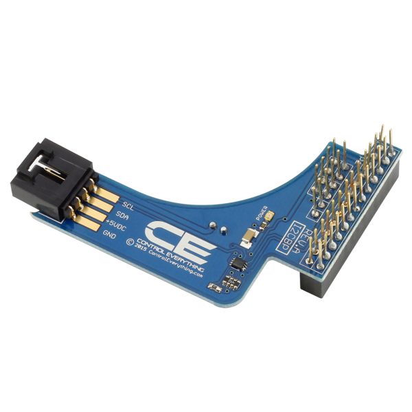 NCD PR2C-15 외부를 향한 I2C 포트가있는 바나나 파 이용 I2C 실드가 HDMI 포트를 통해 종단 됨