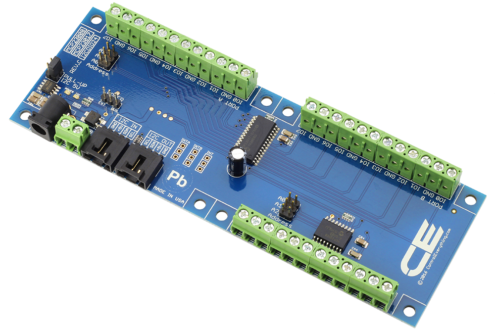 NCD MCP23008 MCP23017 I2C 인터페이스가있는 24 채널 디지털 입력 / 출력