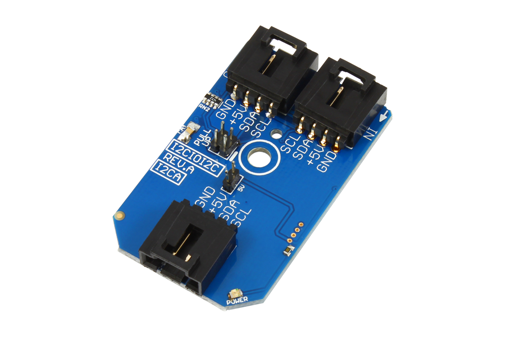 NCD PR19-17 I2C 미니 모듈을 역전하는 I2C 케이블 용 패스 스루가있는 I2C 크로스 오버 어댑터