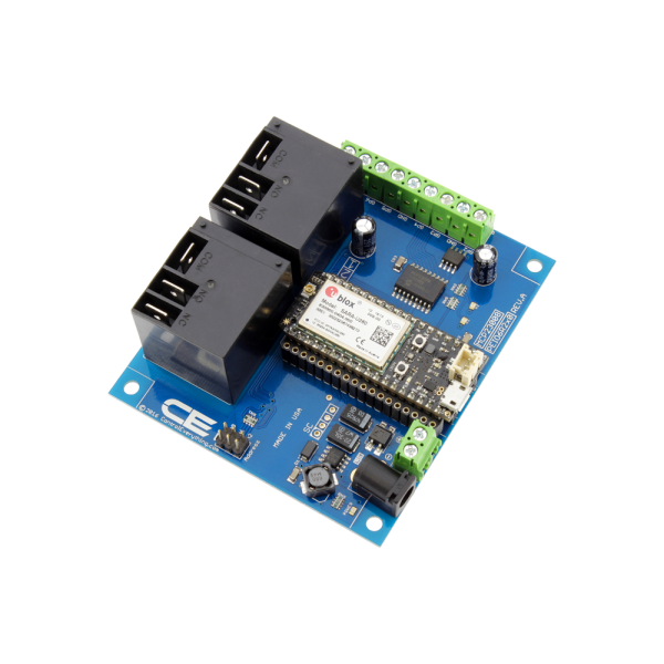 NCD 2 채널 고전력 릴레이 컨트롤러 실드 + IoT 인터페이스가있는 GPIO 6 개