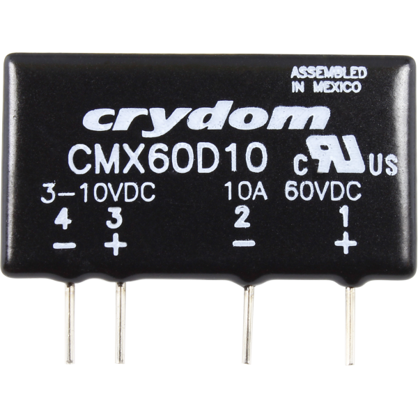 NCD PRacc-28 Crydom CMX60D10 10A @ 60VDC DC 솔리드 스테이트 릴레이 (강제 공기 냉각 필요) (유형 H)