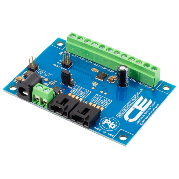 NCD PR2-4 ADS7828 I2C 인터페이스가있는 아날로그-디지털 컨버터 8 채널 12 비트