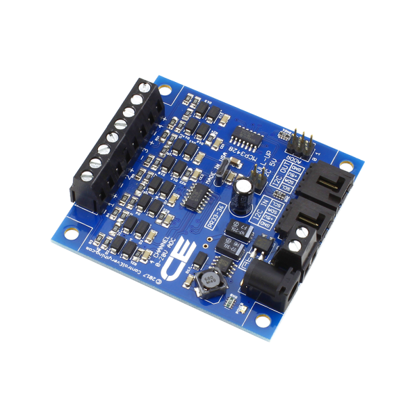 NCD PR33-36 I2C 인터페이스가있는 4 채널 I2C 0-20V 아날로그-디지털 컨버터