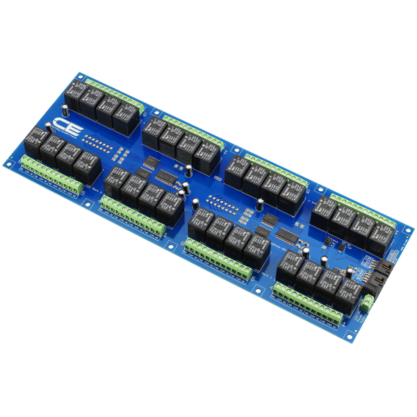 NCD I2C 인터페이스가있는 32 채널 범용 SPDT 릴레이 컨트롤러