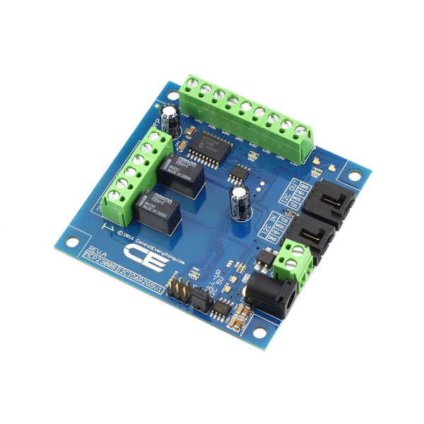 NCD PR8-21 2 채널 1Amp SPDT 신호 릴레이 컨트롤러 + I2C 인터페이스가있는 GPIO 6 개