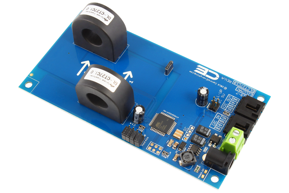 NCD PR29-6_10A I2C 인터페이스가있는 2 채널 온보드 97 % 정확도 AC 전류 모니터