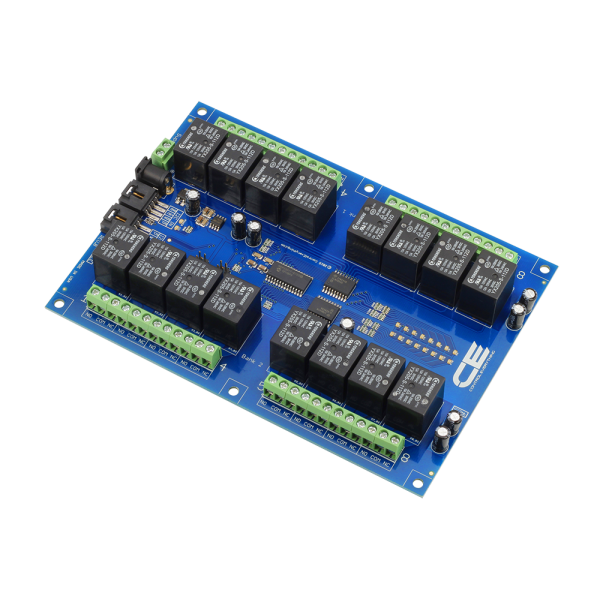 NCD I2C 인터페이스가있는 16 채널 범용 SPDT 릴레이 컨트롤러