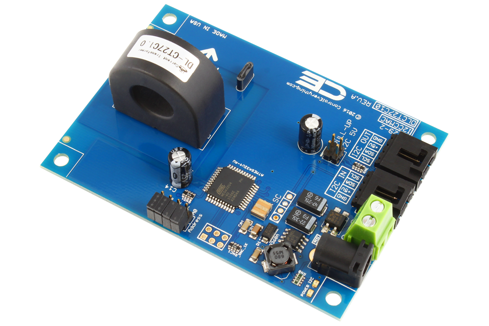 NCD PR29-1_10A I2C 인터페이스가있는 1 채널 온보드 97 % 정확도 70A AC 전류 모니터