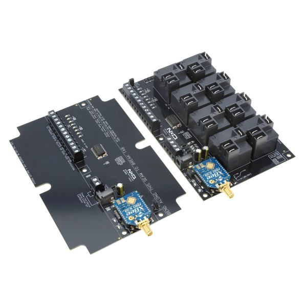 NCD MirCR8x0_KIT 무선 접점 폐쇄 원격 고전력 릴레이 컨트롤러 8 채널 단방향
