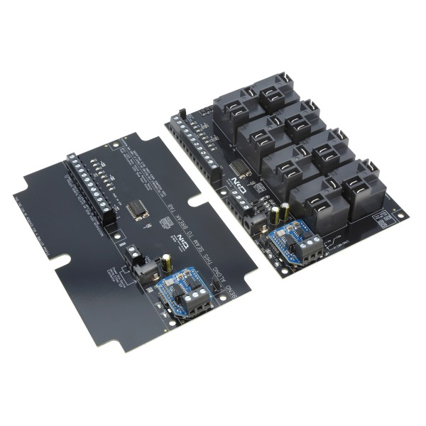 NCD MIRCR8x0_ZRS_KIT 직접 유선 접점 폐쇄 원격 고전력 릴레이 컨트롤러 8 채널 단방향