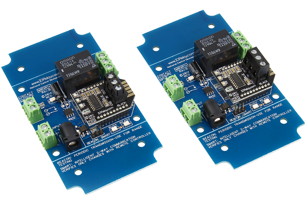 NCD MirXR1x_ZRS_KIT 직접 유선 접점 폐쇄 송신기 수신기 1- 채널 SPDT 릴레이 2-Way