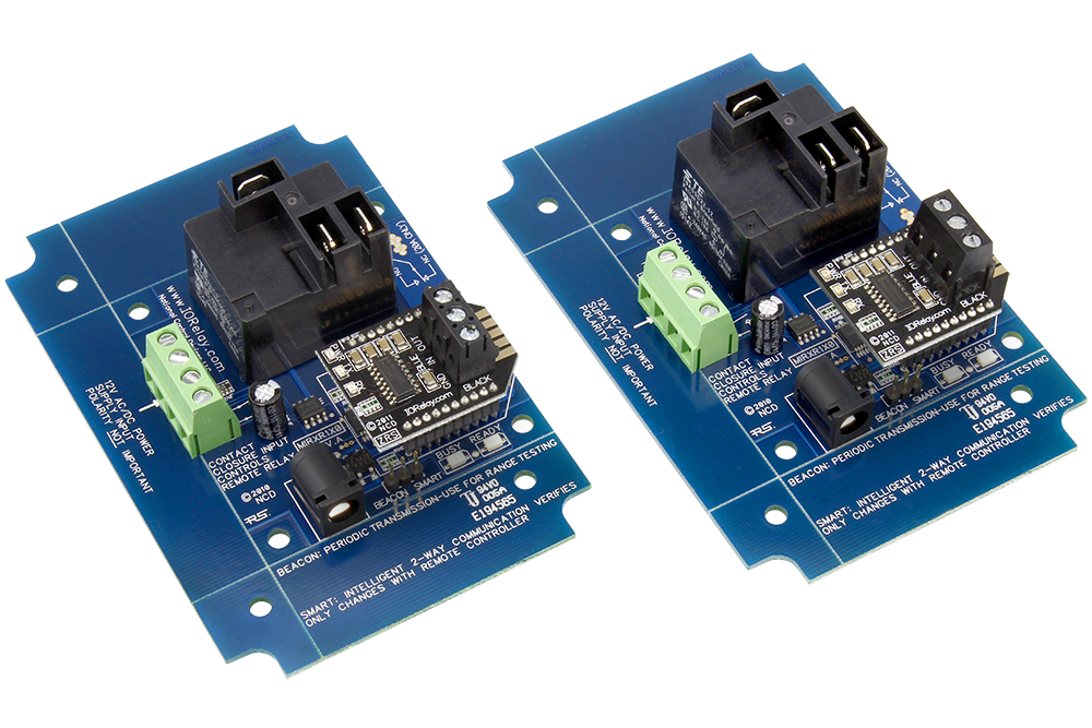 NCD MirXR1x0_ZRS_KIT 직접 유선 접점 폐쇄 송신기 수신기 1- 채널 고전력 릴레이 2-Way