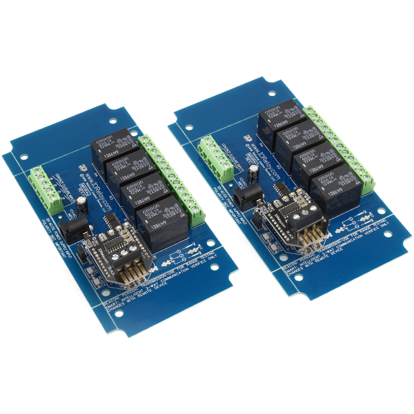 NCD MirXR4x_ZRS_KIT 직접 유선 접점 폐쇄 송신기 수신기 4- 채널 SPDT 릴레이 2-Way