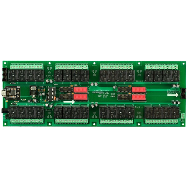 NCD ZUXPSR325PROXR 산업용 릴레이 컨트롤러 보드 32 채널 SPDT + UXP 확장 포트