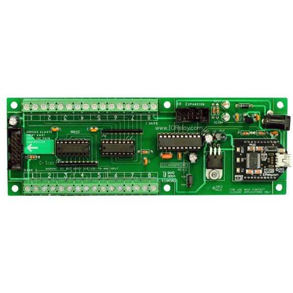 NCD ZSCAN16PROXR 16 채널 접점 폐쇄 입력 스캐너 감지기
